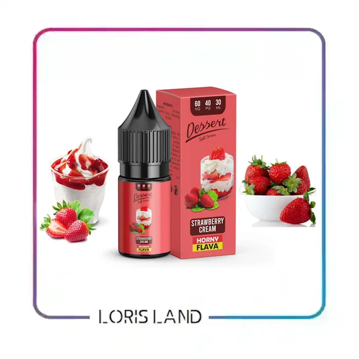 سالت توت فرنگی خامه هورنی فلاوا